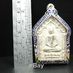 Real Clay Pra Khun Phan LP. TIM thai buddha amulet BE 2517 Pim2 (Second Block)