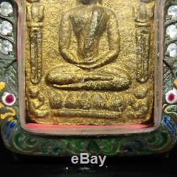 Real Clay Pra Khun Phan LP. TIM thai buddha amulet BE2515(condition excellent)AAA