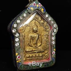 Real Clay Pra Khun Phan LP. TIM thai buddha amulet BE2515(condition excellent)AAA
