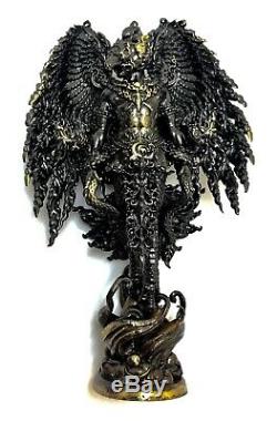 Real Krut King Garuda BE. 2562 Wat Hai Sok Code 364 Thai Amulet Buddha Necklace