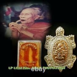 Real LP LIEW Rian ROAM PHUTTAKHUN Thai Amulet Buddha Success Money