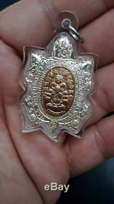 Real LP LIEW Rian ROAM PHUTTAKHUN Thai Amulet Buddha Success Money