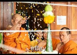 Real LP Paew Thai Magic Amulet Buddha Powerful lucky Talisman Pendant BE. 2548