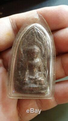 Real Phra Kru Lanna Amulet Thai Magic buddha Powerful Lucky Talisman