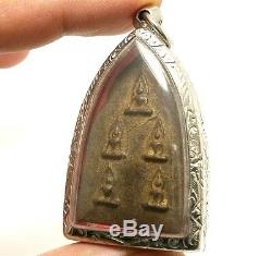 Real Powerful Lp Boon 5 Buddha Visit Heaven Thai Amulet Lucky Rich Love Harmony
