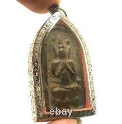 Real Powerful Lp Boon Buddha Chant Magic Mantra Blessing Thai Top Amulet Pendant