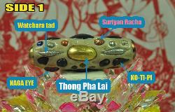 Real Takrud Leklai Palanglokatad 59 TYPE LP Somphon Somporn Thai Buddha Amulet
