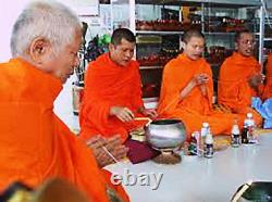 Real Thai Amulet Buddha Leklai Nam Phi Necklace 108 Bead Praying By Lp Thongkum