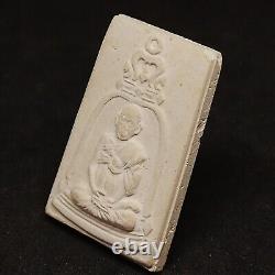 Real Thai Amulet Buddha Phra Somdej Lp Toh Image (Roop-Muen) Wat Rakang 2519BE