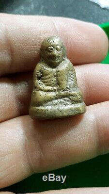 Real Thai Genuine Lp Ngern Amulet For Money Buddha Lucky Talisman Charm Pendant