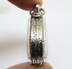 Red Phra Nang Kampang Gleepbua Buddha Amulet Pendant Thai Magic Blessed Antique