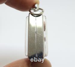 Red Phra Pong Supan Thai Antique Buddha Blessed Amulet Lucky Love Rich Pendant