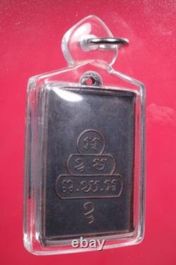 Rian Chao Khun Nor BE. 2513 Wat Thepsirinthrawat, Thai Buddha Amulet & Card # 2