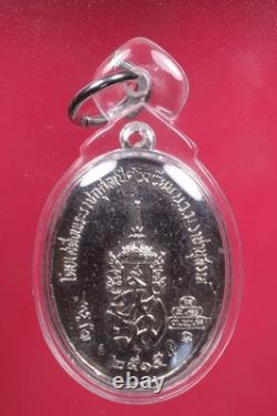 Rian Chao Khun Nor BE. 2515 Wat Thepsirinthrawat, Thai Buddha Amulet & Card