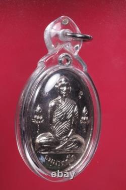 Rian Chao Khun Nor BE. 2515 Wat Thepsirinthrawat, Thai Buddha Amulet & Card