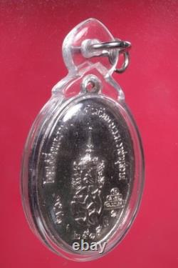 Rian Chao Khun Nor BE. 2515 Wat Thepsirinthrawat, Thai Buddha Amulet & Card