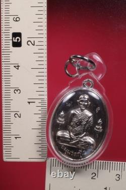 Rian Chao Khun Nor BE. 2515 Wat Thepsirinthrawat, Thai Buddha Amulet & Card