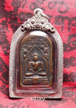 Rian Lp Tha, Wat Phra Niang Taek, NakhonPathom, y1907Thai Amulet Buddha
