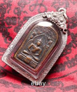 Rian Lp Tha, Wat Phra Niang Taek, NakhonPathom, y1907Thai Amulet Buddha