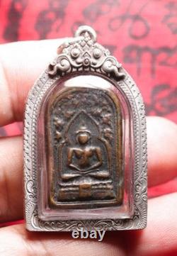 Rian Lp Tha, Wat Phra Niang Taek, NakhonPathom, y1907Thai Amulet Buddha