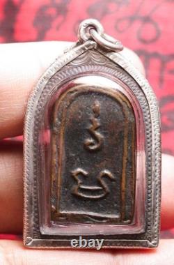 Rian Lp Tha, Wat Phra Niang Taek, NakhonPathom, y1907Thai Amulet Buddha