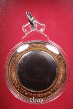 Rien Jatukam Ramathep Year 2550 B. E. Made Of Copper, Thai Buddha Amulet & Card