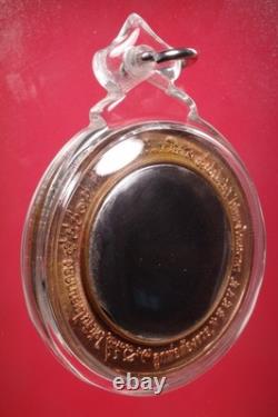 Rien Jatukam Ramathep Year 2550 B. E. Made Of Copper, Thai Buddha Amulet & Card
