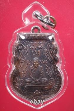 Rien LP Klan Lp Du Wat Sakae(Thongdang) B. E. 2505, Thai Buddha amulet & CARD #2