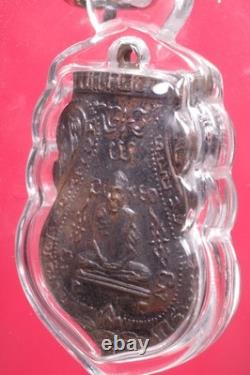Rien LP Klan Lp Du Wat Sakae(Thongdang) B. E. 2505, Thai Buddha amulet & CARD #2