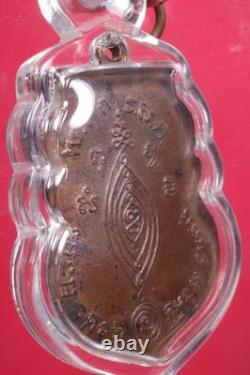 Rien LP Klan Lp Du Wat Sakae(Thongdang) B. E. 2505, Thai Buddha amulet & CARD #2