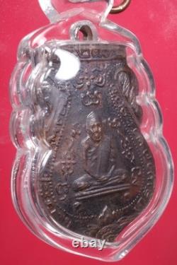 Rien LP Klan Lp Du Wat Sakae(Thongdang) B. E. 2505, Thai Buddha amulet & CARD #2