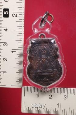Rien LP Klan Lp Du Wat Sakae(Thongdang) B. E. 2505, Thai Buddha amulet & CARD #2