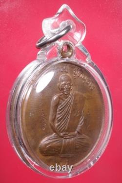 Rien LP kuay Wat Kositaram &Wat Sap Lamyai BE. 2543. Thai buddha amulet &CARD#7