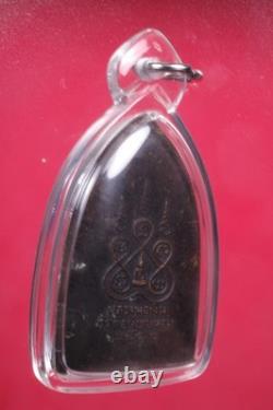 Rien Lp Ngern Wat Don Yay Hom, BE. 2512 Pim Klang Thai buddha amulet &Card#2