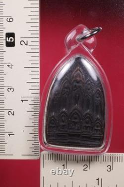 Rien Lp Ngern Wat Don Yay Hom, BE. 2512 Pim Klang Thai buddha amulet &Card#2