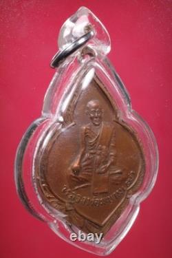 Rien Luang Pu Suk Wat Pak Khlong Makham Thao BE. 2500 / Thai Buddha amulet & Card
