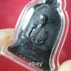 Rien Rakhang (Nuer Thongdang) LP Kasem- BE. 2536 & Thai buddha amuletCard #24