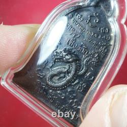 Rien Rakhang (Nuer Thongdang) LP Kasem- BE. 2536 & Thai buddha amuletCard #24