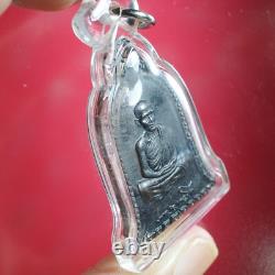 Rien Rakhang (Nuer Thongdang) LP Kasem- BE. 2536 & Thai buddha amuletCard #24