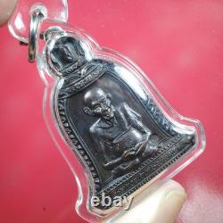 Rien Rakhang (Nuer Thongdang) LP Kasem- BE. 2536 & Thai buddha amuletCard #25