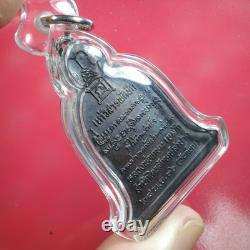 Rien Rakhang (Nuer Thongdang) LP Kasem- BE. 2536 & Thai buddha amuletCard #25