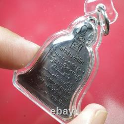 Rien Rakhang (Nuer Thongdang) LP Kasem- BE. 2536 & Thai buddha amuletCard #25