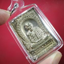 Rien Roopmuen (Nuer Silver) LP Kasem- BE. 2536 & Thai buddha amuletCard #23