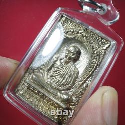 Rien Roopmuen (Nuer Silver) LP Kasem- BE. 2536 & Thai buddha amuletCard #23