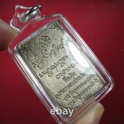 Rien Roopmuen (Nuer Silver) LP Kasem- BE. 2536 & Thai buddha amuletCard #23