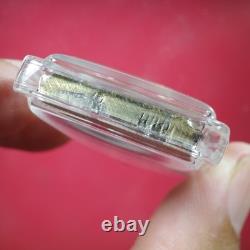 Rien Roopmuen (Nuer Silver) LP Kasem- BE. 2536 & Thai buddha amuletCard #23