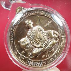 Rien Tiger Phra Achan Tom Wat Ta Subang BE 2567, thai buddha amulet & card #4