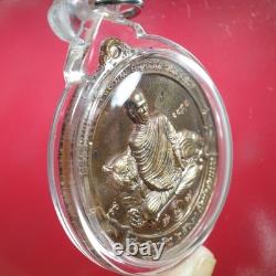 Rien Tiger Phra Achan Tom Wat Ta Subang BE 2567, thai buddha amulet & card #4