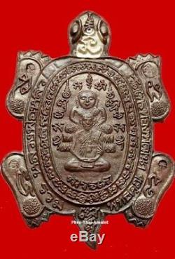 Roum-Buddha-Khun LP Liw+LP Koon Together consecrate Pim Wong Deon Thai Amulet