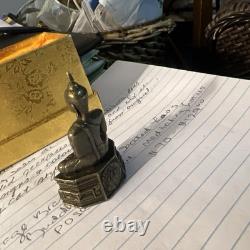 Ruesi Phra Lp Rare Old Thai Buddha Amulet Pendant Magic Ancient Idol#30